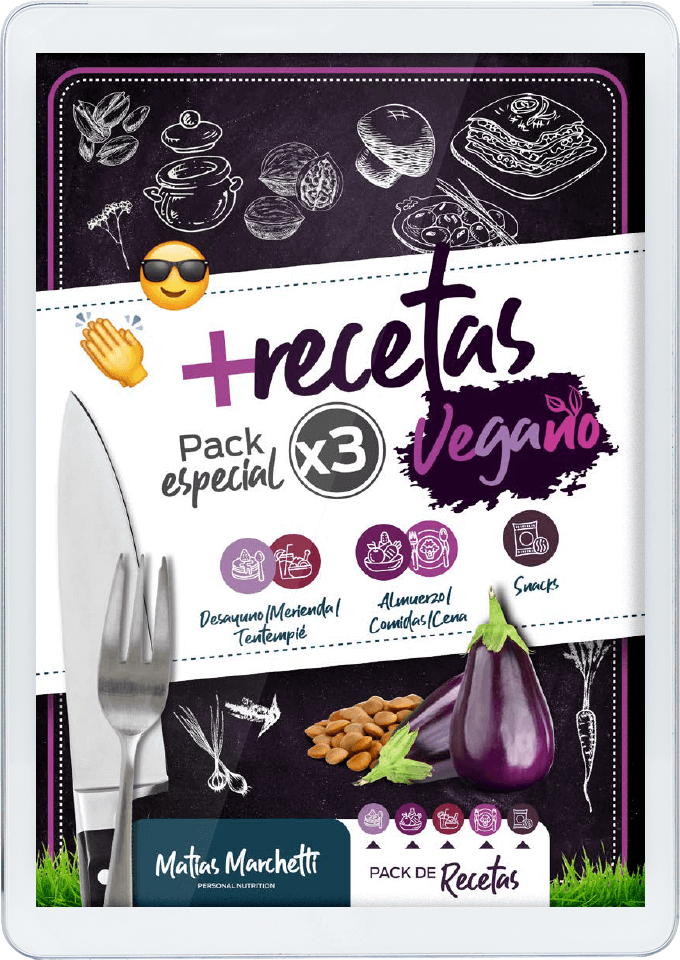 +Recetas Vegano Pack Completo 3en1 MarchettiRules